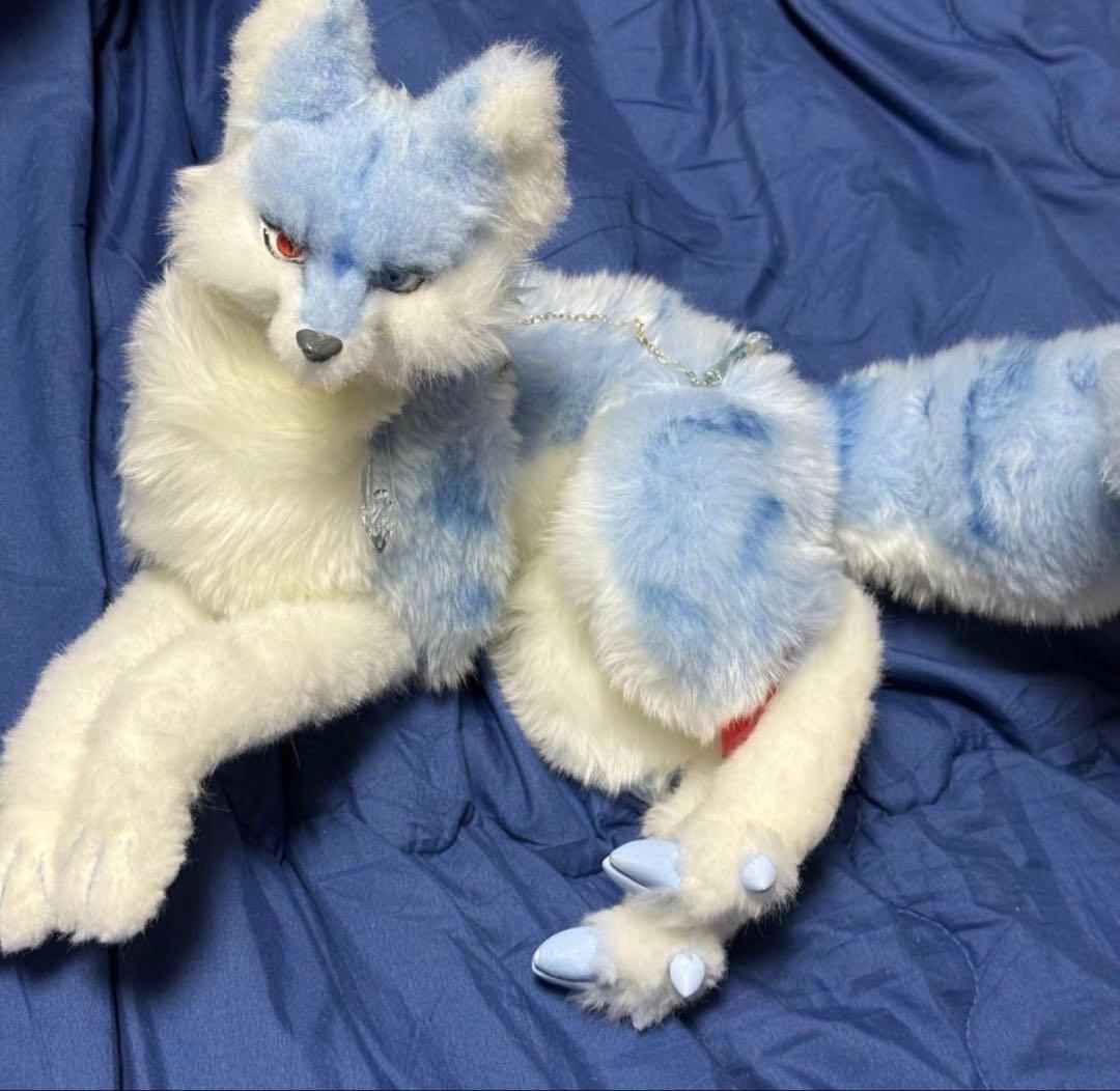 アートドール ぬいぐるみ 狼 犬 幻獣 - メルカリ