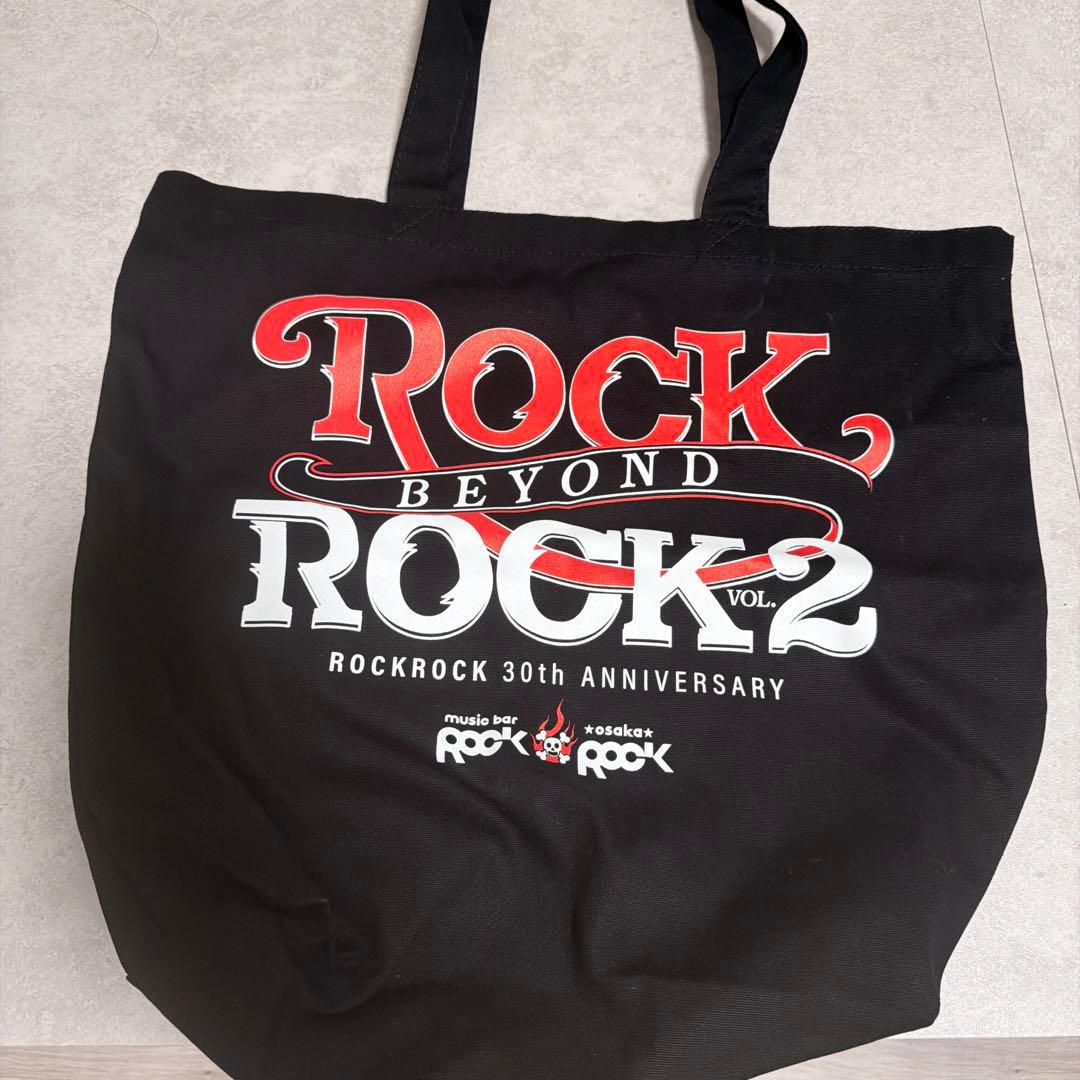 非売品】ROCK BEYOND ROCK 30周年記念トートバッグ - メルカリ