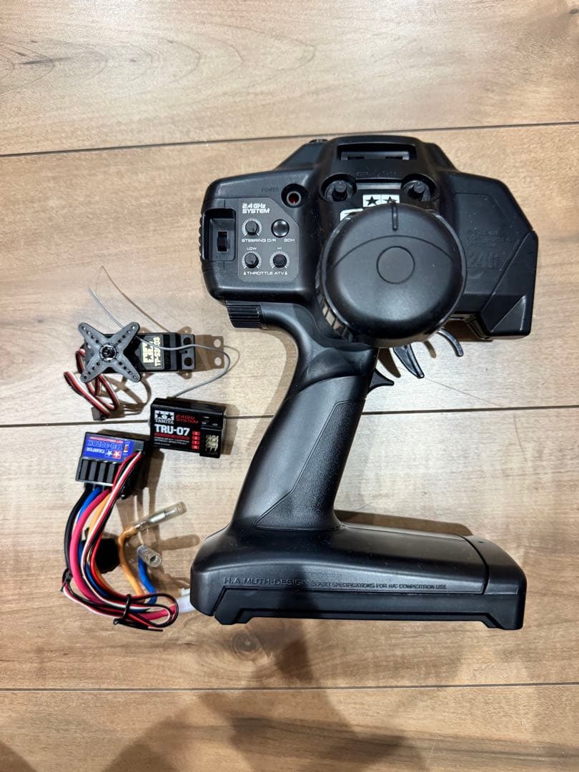 TRU-07 タミヤ　プロポセット　動作未確認 タミヤRCシステム ファインスペック2.4G 4チャンネルプロポ（送信機