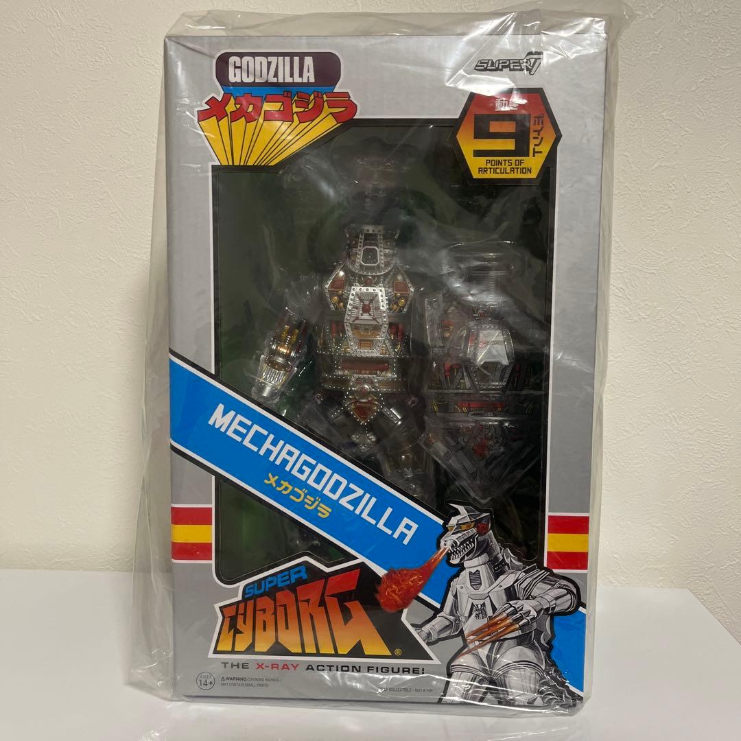 スーパー7 メカゴジラ クリアver 東宝 ゴジラ 特撮 新品 super7 - メルカリ