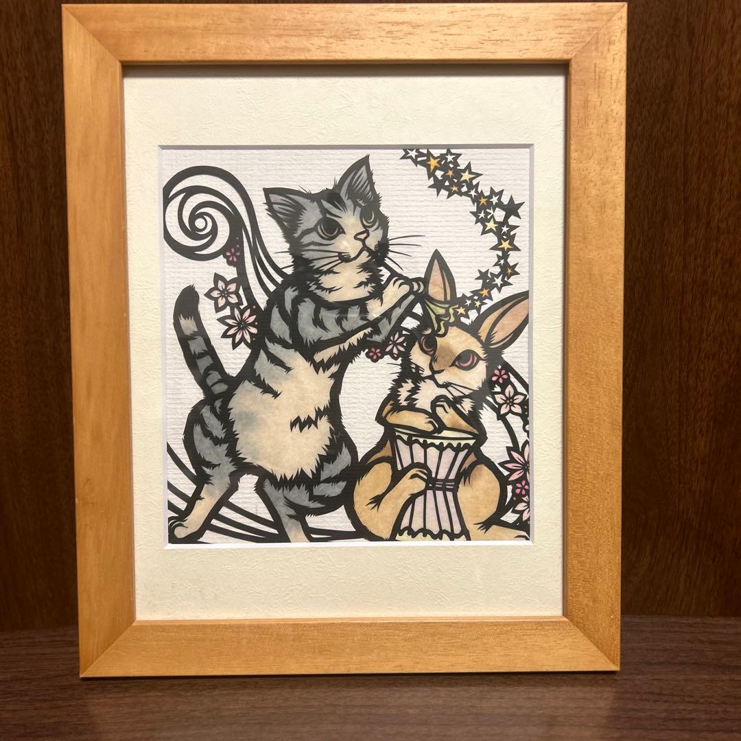 猫とうさぎの切り絵 Amazon.co.jp: 猫と花の切り絵 : 榊寧子: 本