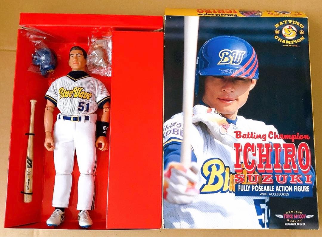 アクションフィギュア オリックスブルーウェーブ イチロー 鈴木一朗