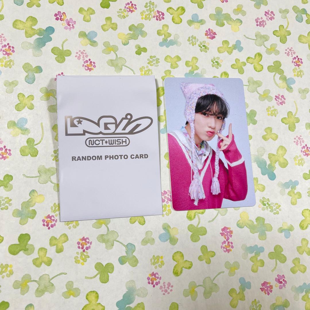 NCT WISH サクヤ トレカ ランダムフォトカード 藤永咲哉 LOGin - メルカリ