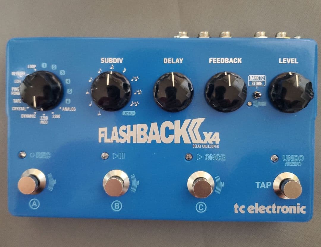 TC Electronic FLASHBACK 2 X4 ディレイエフェクター TC Electronic Flashback 2 X4 Delay and Looper Pedal | Sweetwater