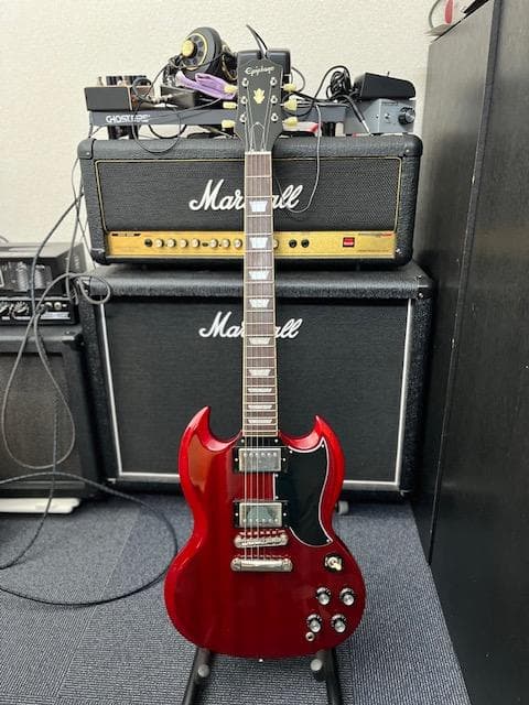 ギター Epiphone SG Standard 60S Vintage Cherry Open Box Epiphone SG Standard '60s Electric Guitar Vintage Cherry