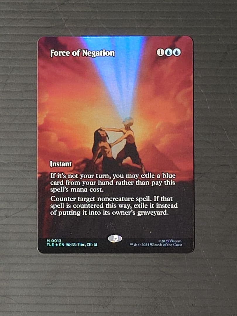 MTG マジックザギャザリング 否定の力 英語版ボーダレスfoil1枚 ミントモール / MINT GAMES MTG(東日本橋) / 【2X2】【ENG】《否定の力
