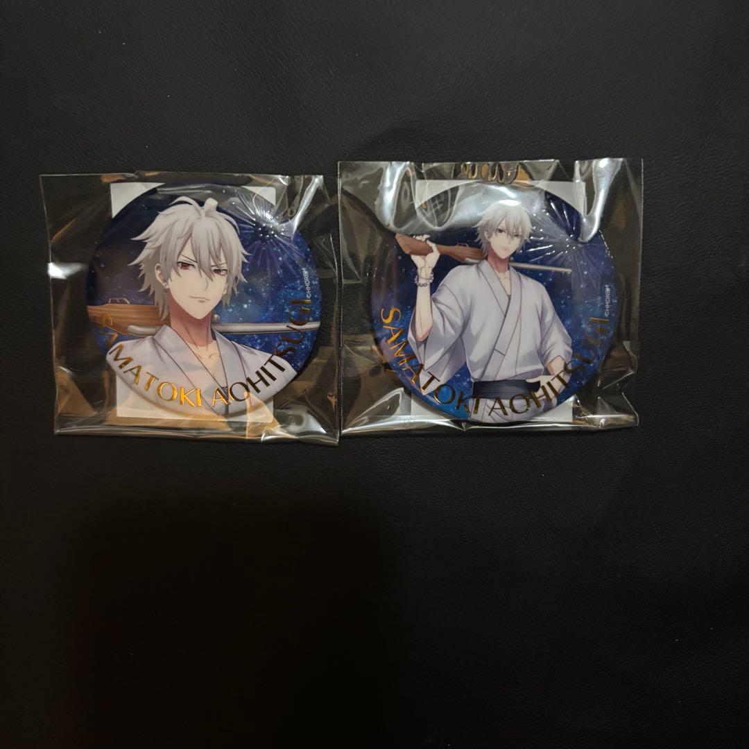 ヒプマイ 8th オンラインくじ 左馬刻 缶バッジ2点 - メルカリ
