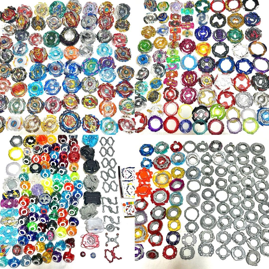 ベイブレード　まとめ売り　引退品　パーツ　340点セット ベイブレードX セット 引退品 まとめ売り バラ売り不可 ベイブレード