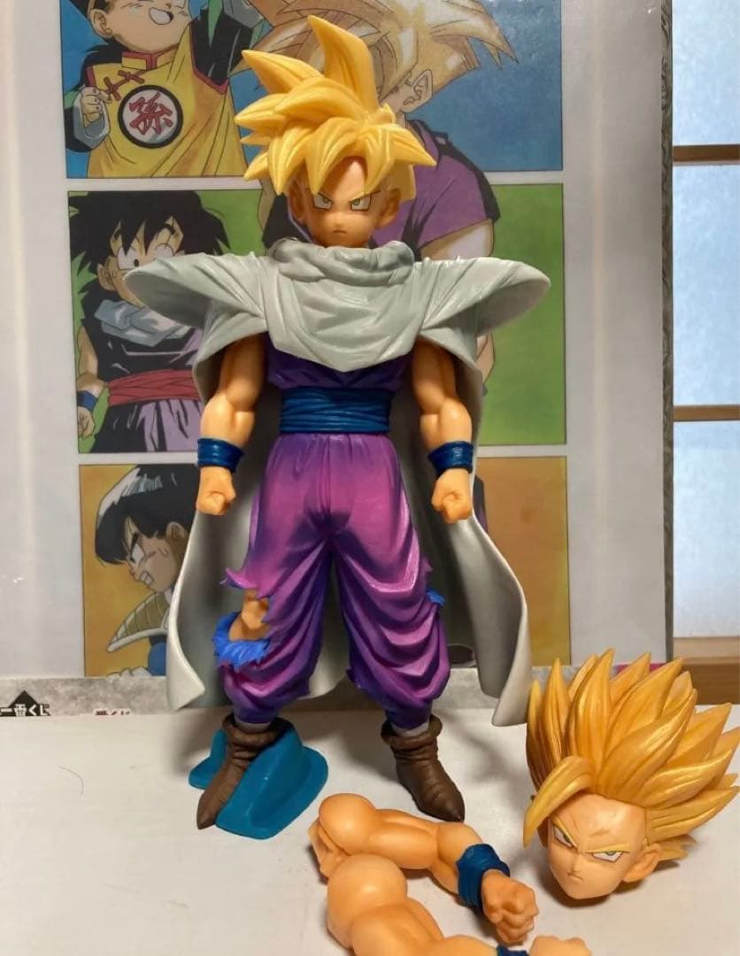激レア】 ドラゴンボールZ 孫悟飯 & ゴテンクス (付け替えパーツ有り
