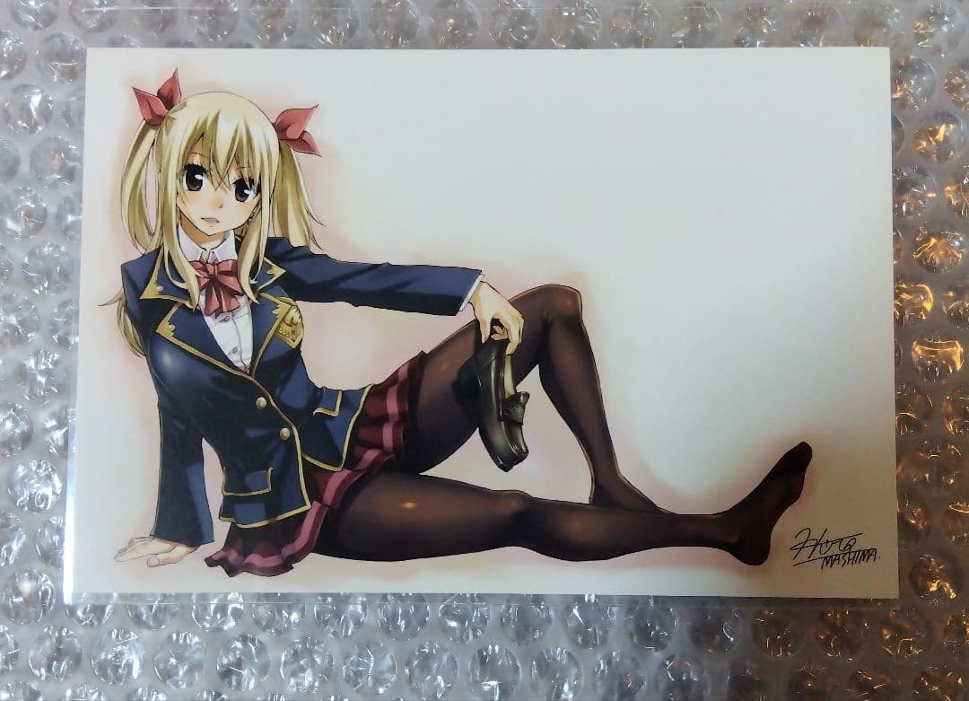 フェアリーテイル　ポストカード　ルーシィ　竜王祭 Amazon.co.jp: フェアリーテイル ポストカード ナツ ルーシィ グレイ