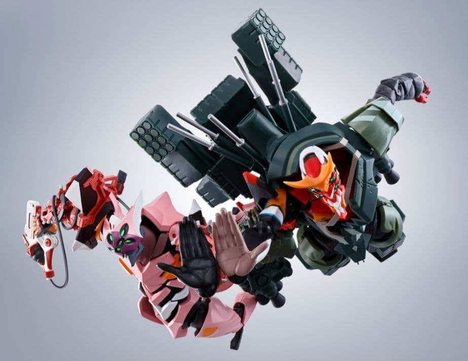 ロボット魂 エヴァンゲリオン新2号機α & 改8号機γ セット 開封品