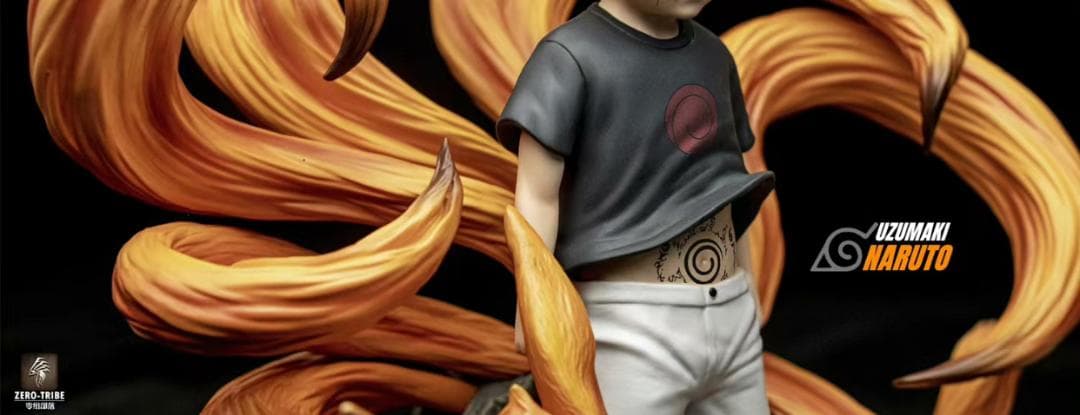 NARUTO -ナルト-疾風伝 ハイエンドバージョン 九尾ベース 彫刻フィギュア