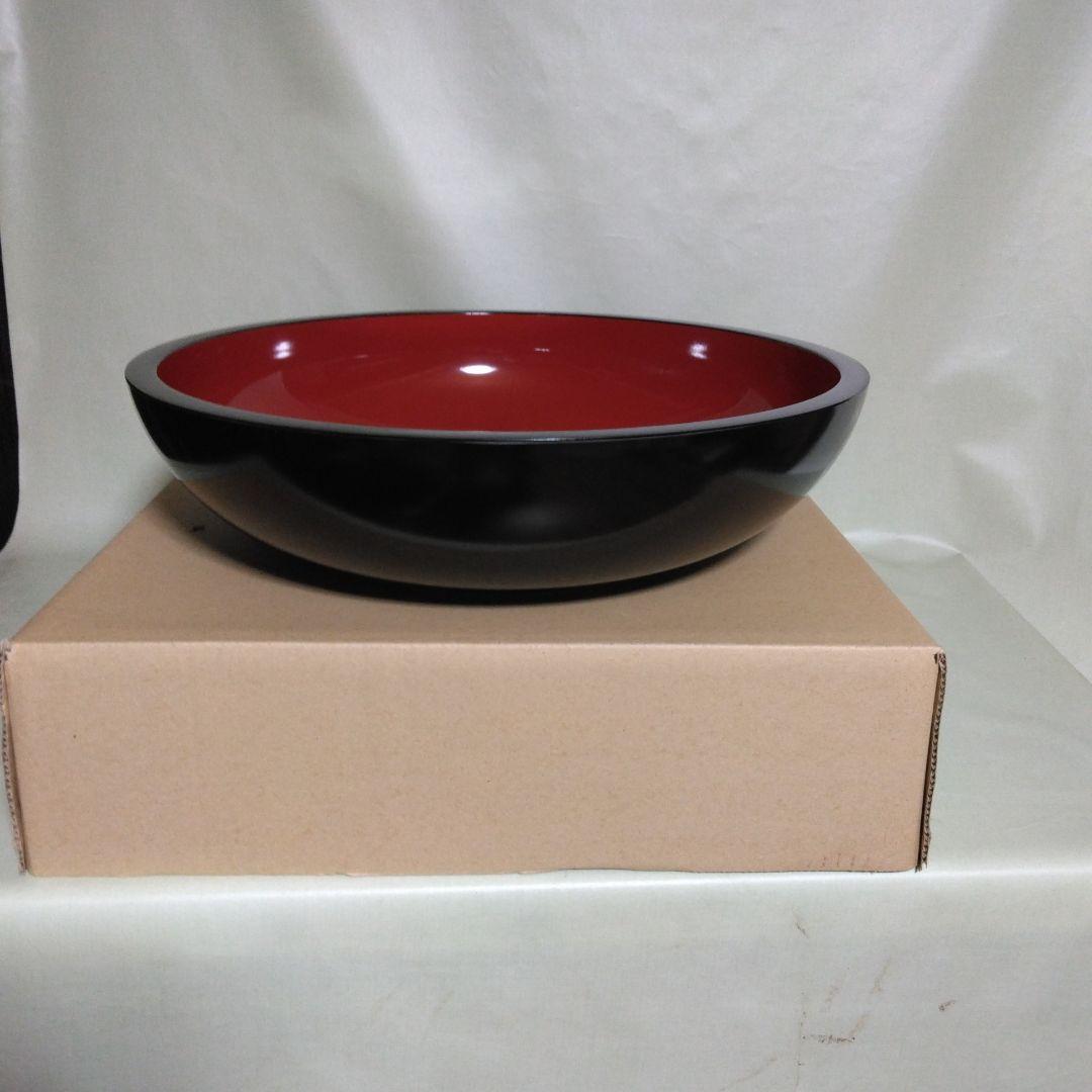 新品尺8寸そば打ちこね鉢 越前漆器 ≪送料無料≫山中塗り 尺8寸 こね鉢 54cm 蕎麦打ち そば打ち 道具