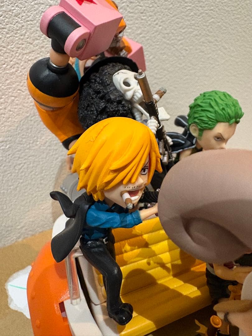 ワンピース ワーコレ ミニメリー号ATTACK コンプリートセット WCF