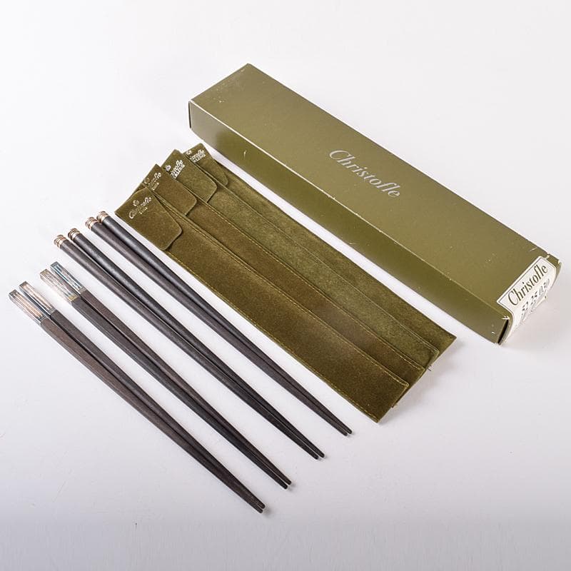 CHRISTOFLE　クリストフル　STERLING925　箸　U　R7806 Christofle (クリストフル) Uni Chopsticks(ユニ ペア箸) ルージュ(赤