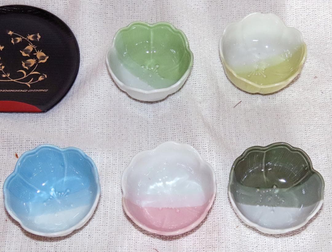 未使用品】合成漆器 5L-027 No.5 生活工房 DCエクロール 共箱付