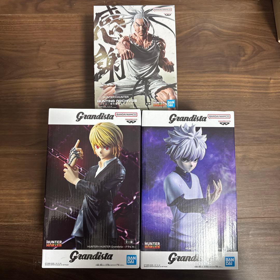 HUNTER×HUNTER フィギュアセット ネテロ キルア クラピカ - メルカリ