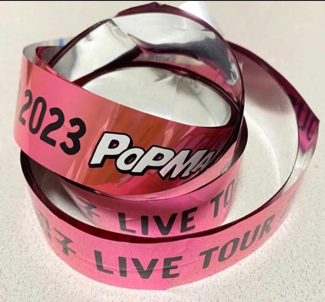 即購入❌ なにわ男子LIVETOUR 2023 POPMALL 落下物 銀テープ - メルカリ