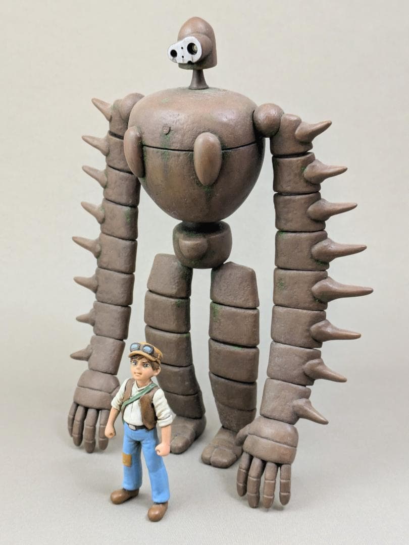 天空の城ラピュタ ロボット兵 プラモデル 塗装完成品 - メルカリ