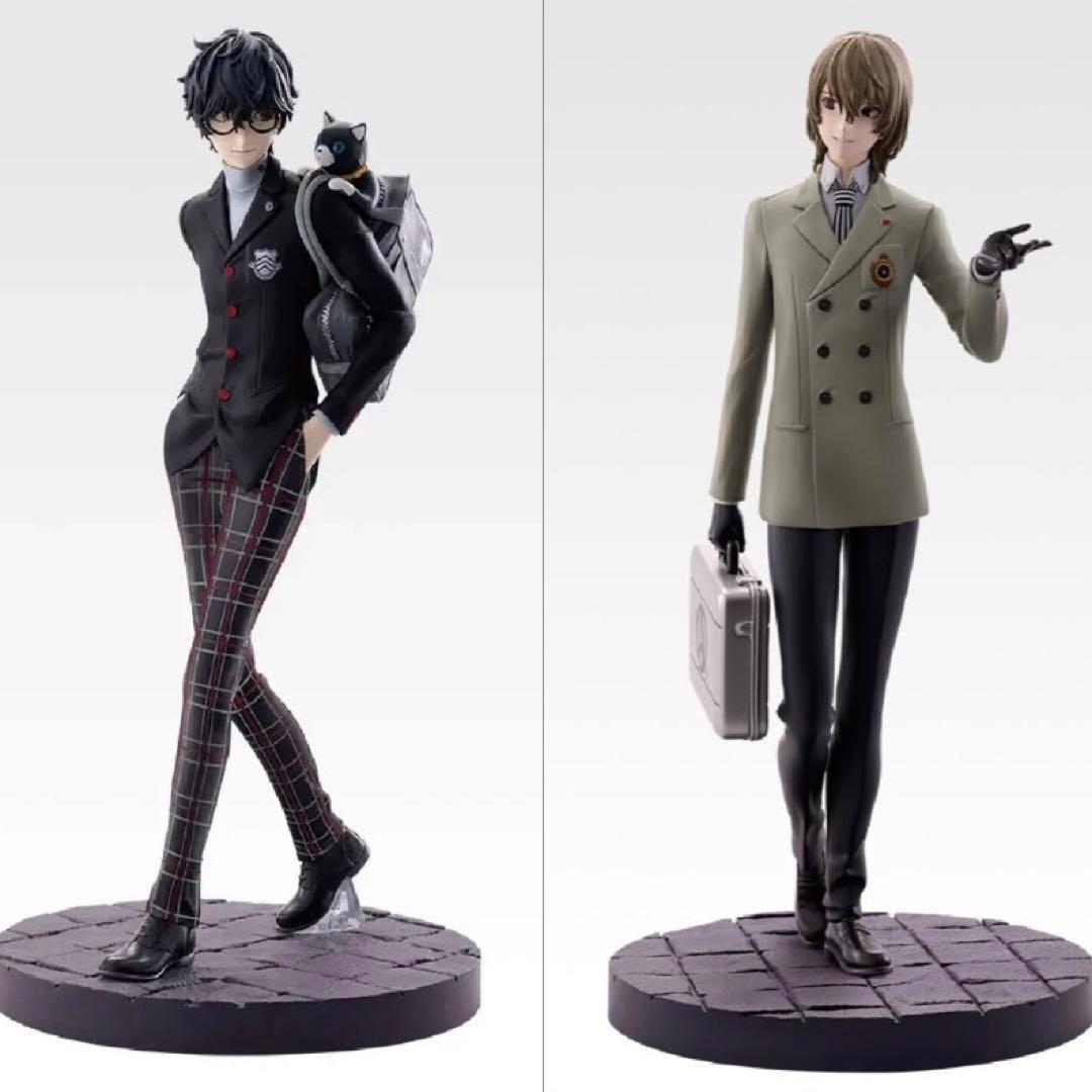 1番くじ　ペルソナ5 フィギュアセット A賞 主人公　B賞 明智吾郎 まとめ売り 1番くじ ペルソナ5 フィギュアセット A賞 主人公 B賞 明智吾郎 まとめ
