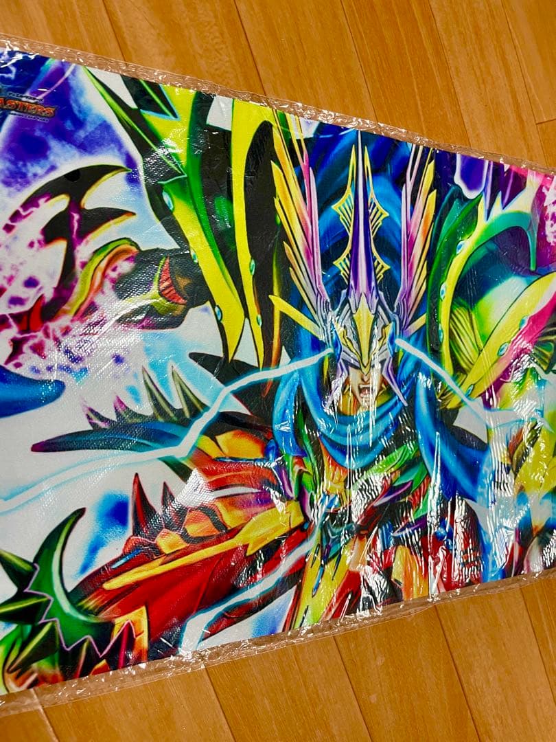 超CS プレイマット　キングアルカディアス　未開封 デュエルマスターズ】超CSⅧサイドイベント交換景品《聖鎧亜キング