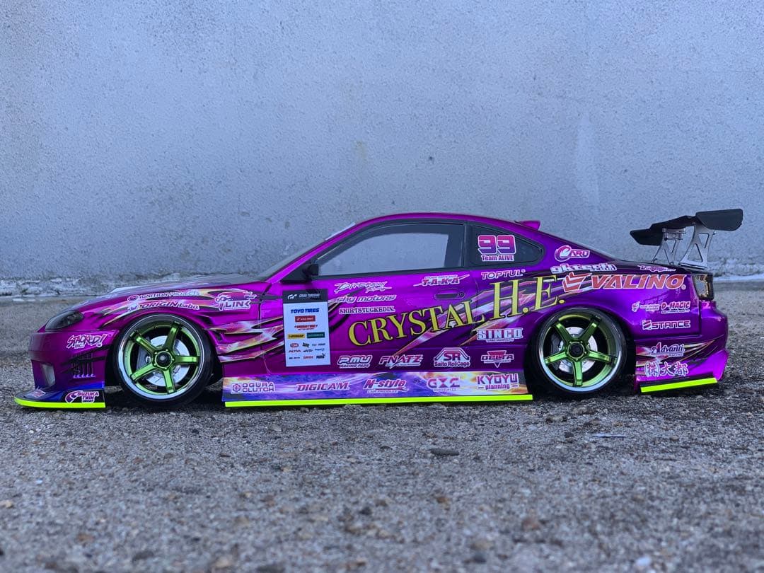 アディクション 中村直樹 S15 シルビア 未走行 ラジコン ボディ - メルカリ