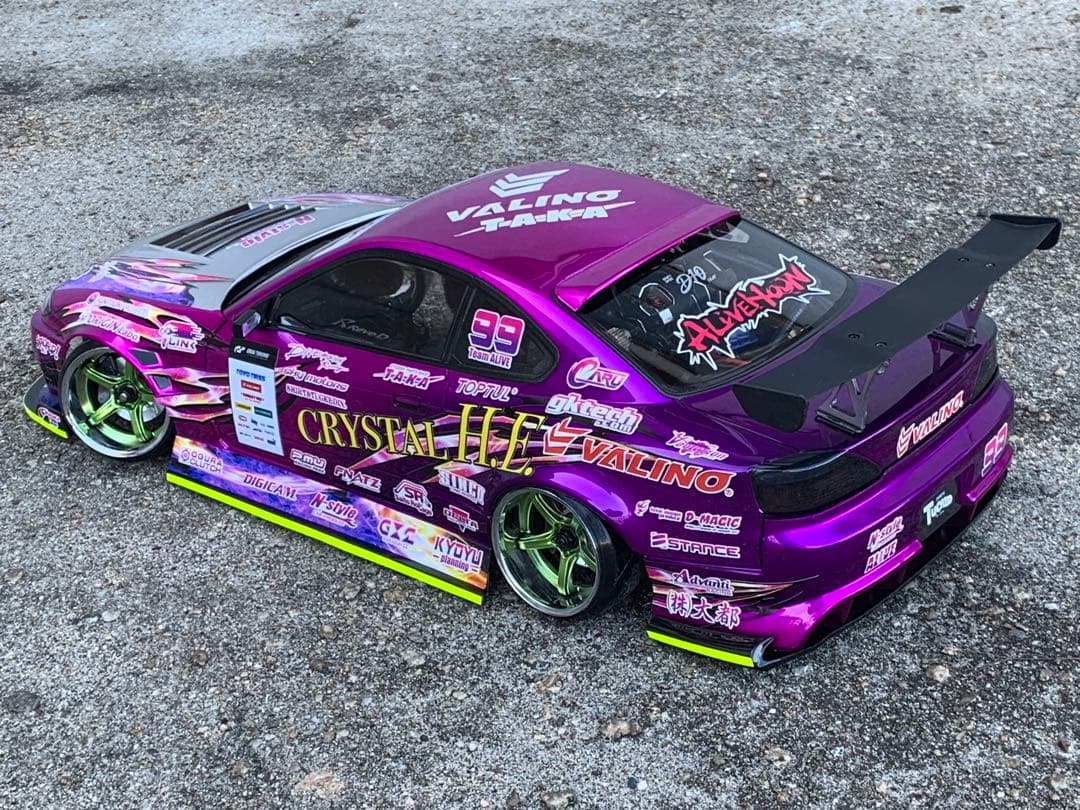 アディクション 中村直樹 S15 シルビア 未走行 ラジコン ボディ - メルカリ