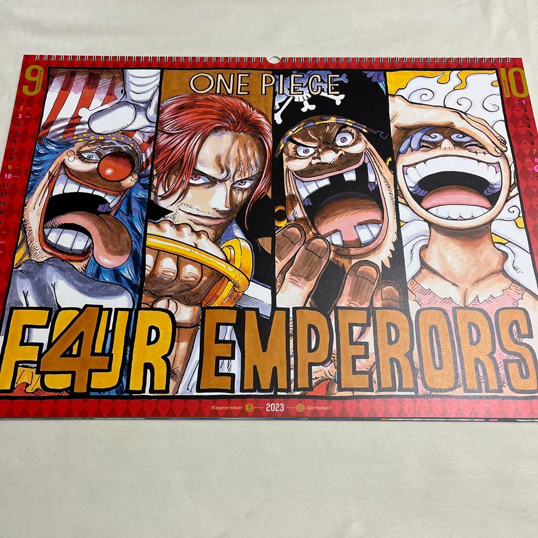 2023 ワンピース ONE PIECE コミックカレンダー 大判 - メルカリ