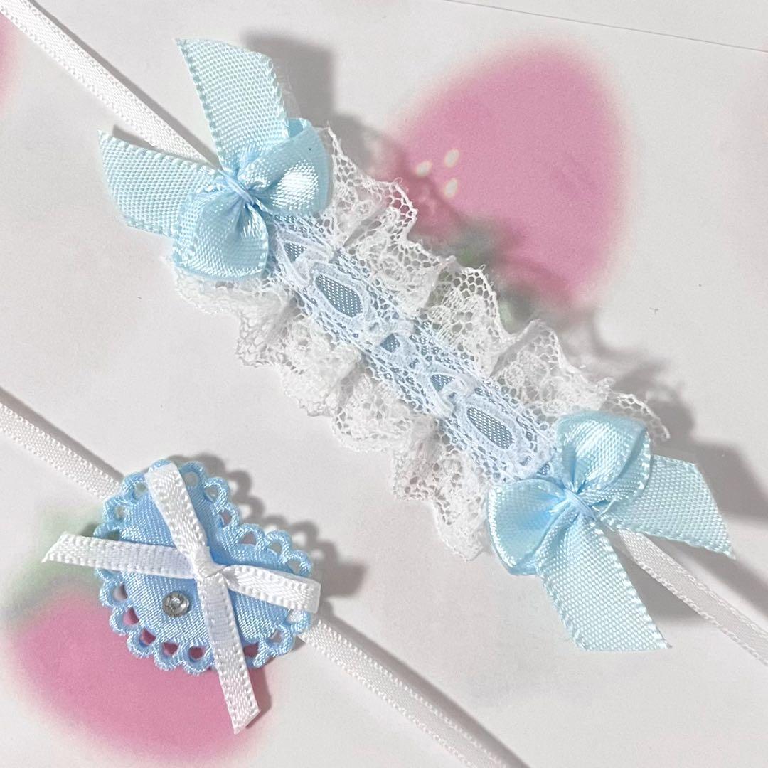ハンドメイド 10cm ぬい服 ヘッドドレス 前掛け - メルカリ