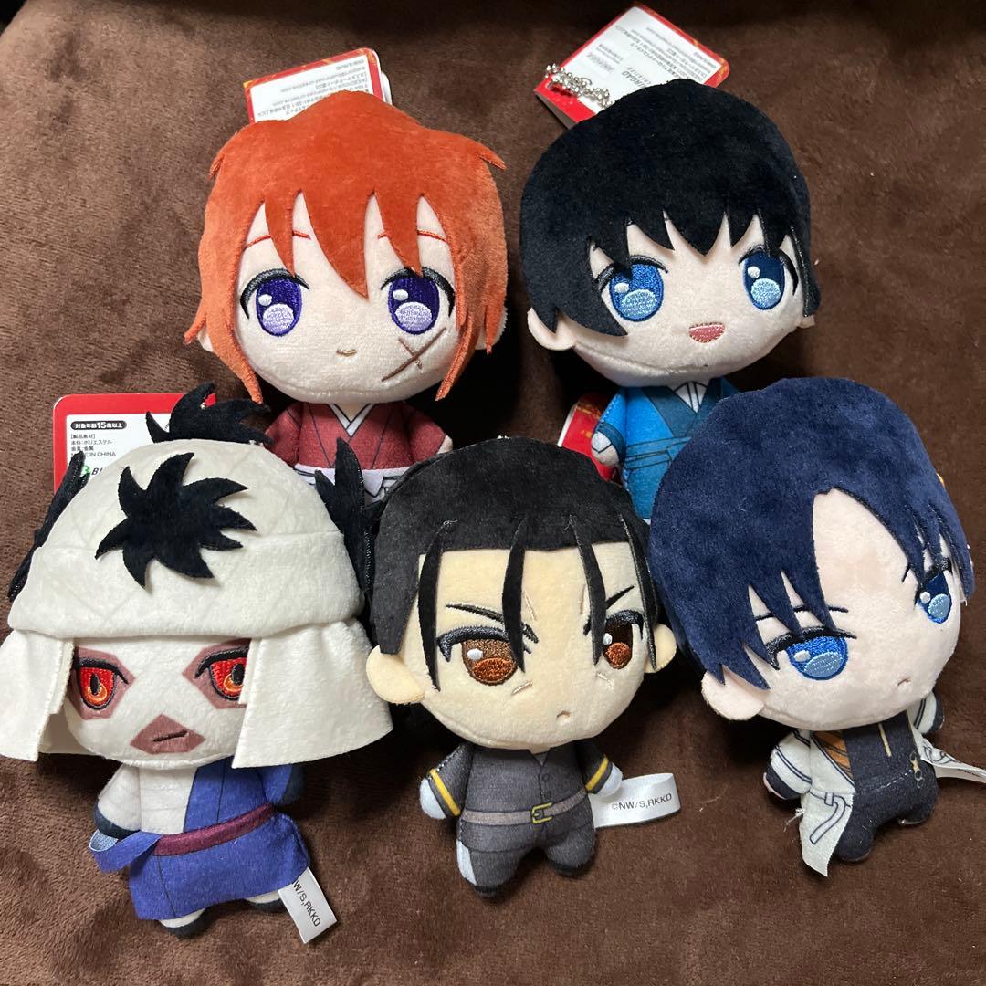 るろうに剣心 ぷちっしゅ！明治剣客浪漫譚 京都動乱 全5種コンプセット