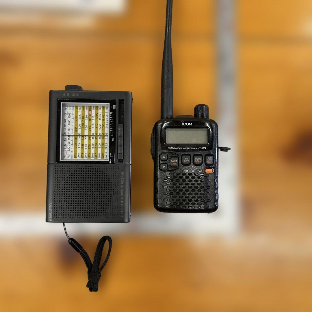 アイコム ICOM IC-R5 広帯域ハンディ受信機 エアバンド