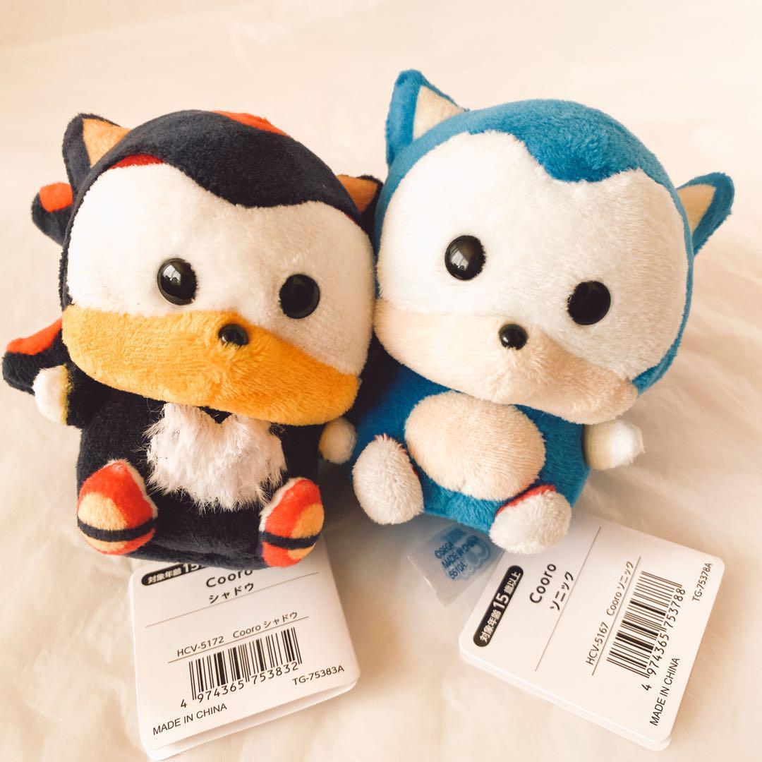 Cooro こーろ ソニックとシャドウ セガストア東京 限定 ぬいぐるみ