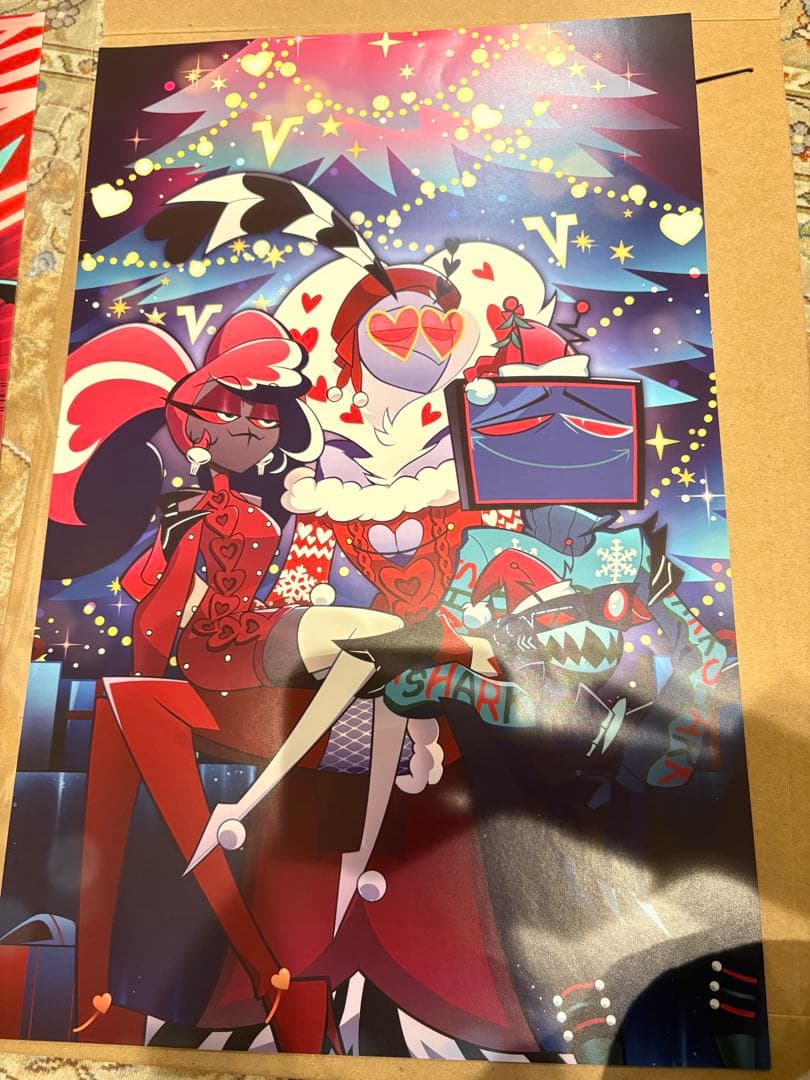 ハズビンホテル Hazbin Hotel クリスマス限定とVOXDEIポスター2