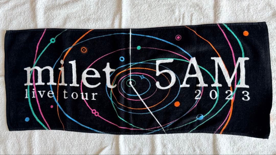 milet 5AM live tour 2023 タオル - メルカリ