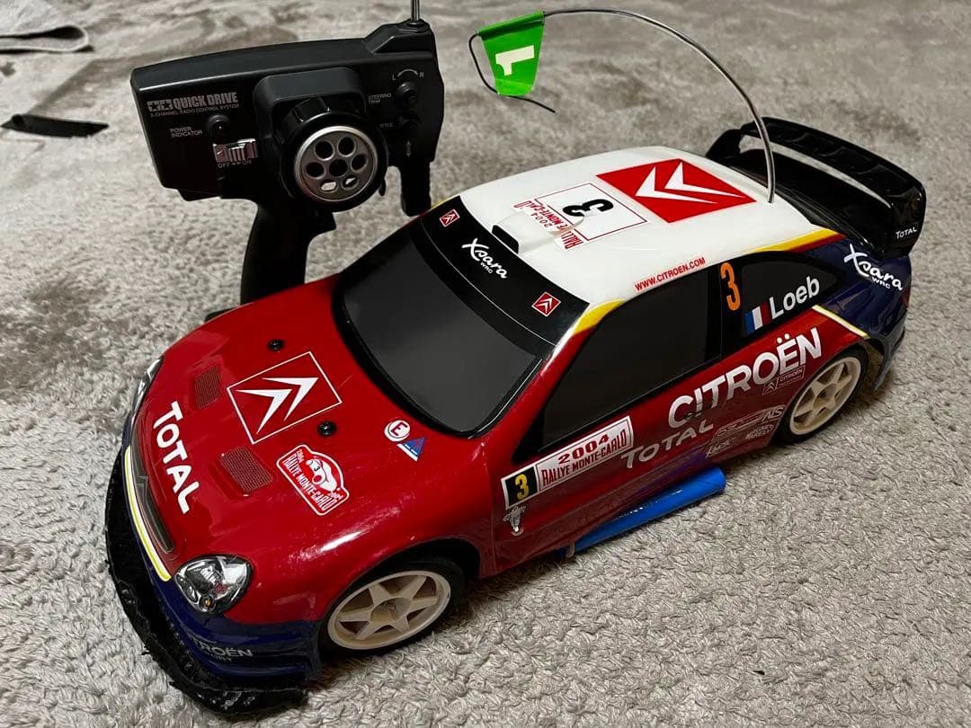 タミヤ1/10XBシリーズRADIO CONTROL CAR シトロエンクサラ