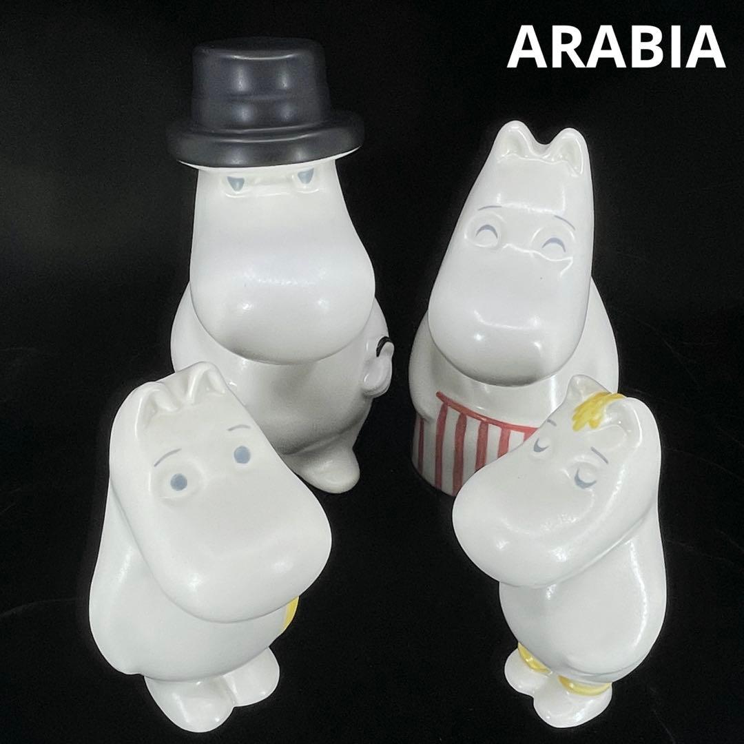 ARABIA ムーミン　廃盤モデルフィギュア ARABIA/アラビア｜ムーミン｜1990年代のミニフィギュアx6体】-福岡