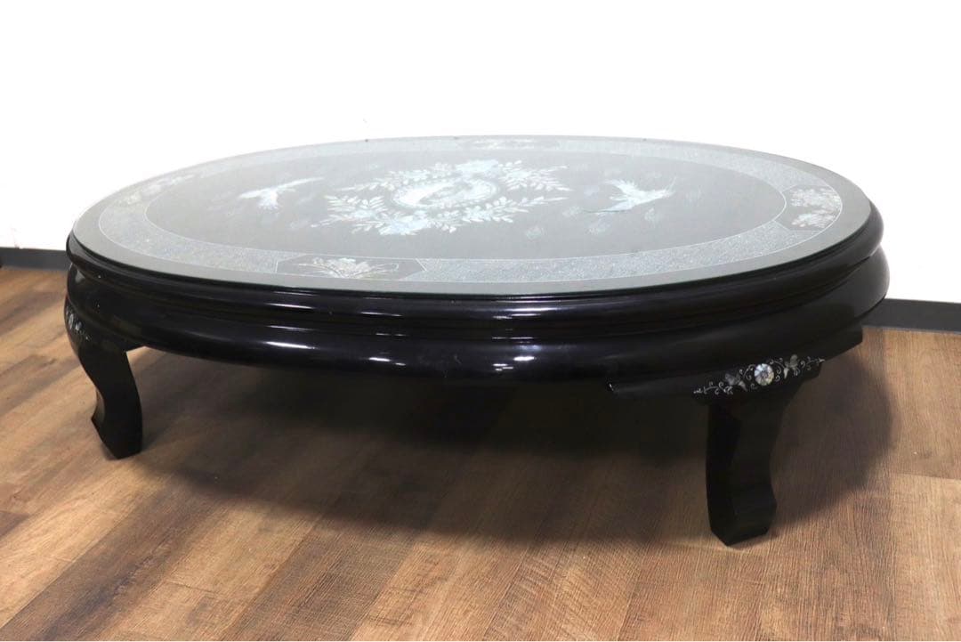 GMHS197○螺鈿細工 李朝家具 韓国美術 座卓 センターテーブル リビングテ GMHS197○螺鈿細工 李朝家具 韓国美術 座卓 センターテーブル リビング