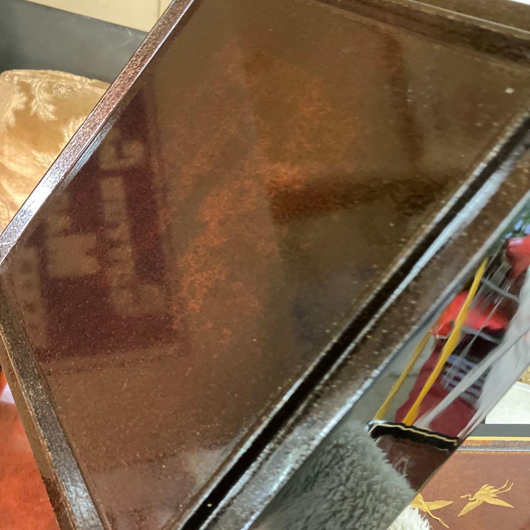 重箱 昭和レトロ 鶴亀 2段重箱 2セット 骨董品 台付 - メルカリ