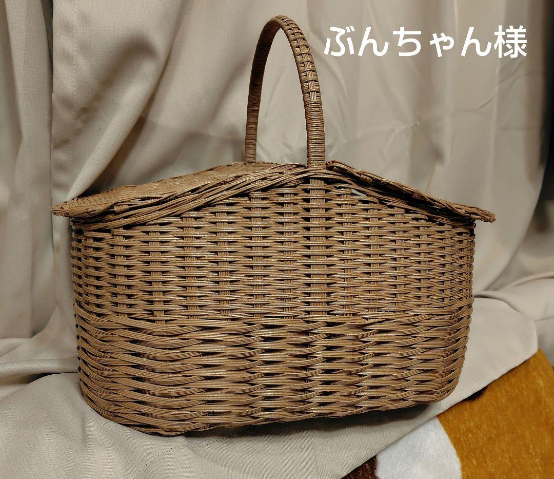クラフトバンド　かごバスケット クラフトバンド かご バスケット（クラフト） - popon*zakka | minne