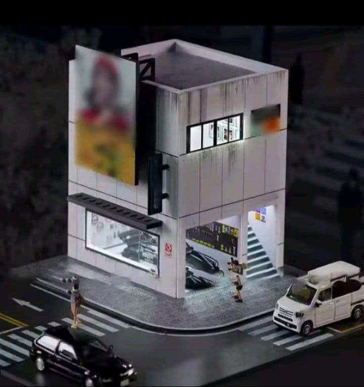 □1/64【日本の居酒屋➕フォトショップガレージ】新品セット販売/LED