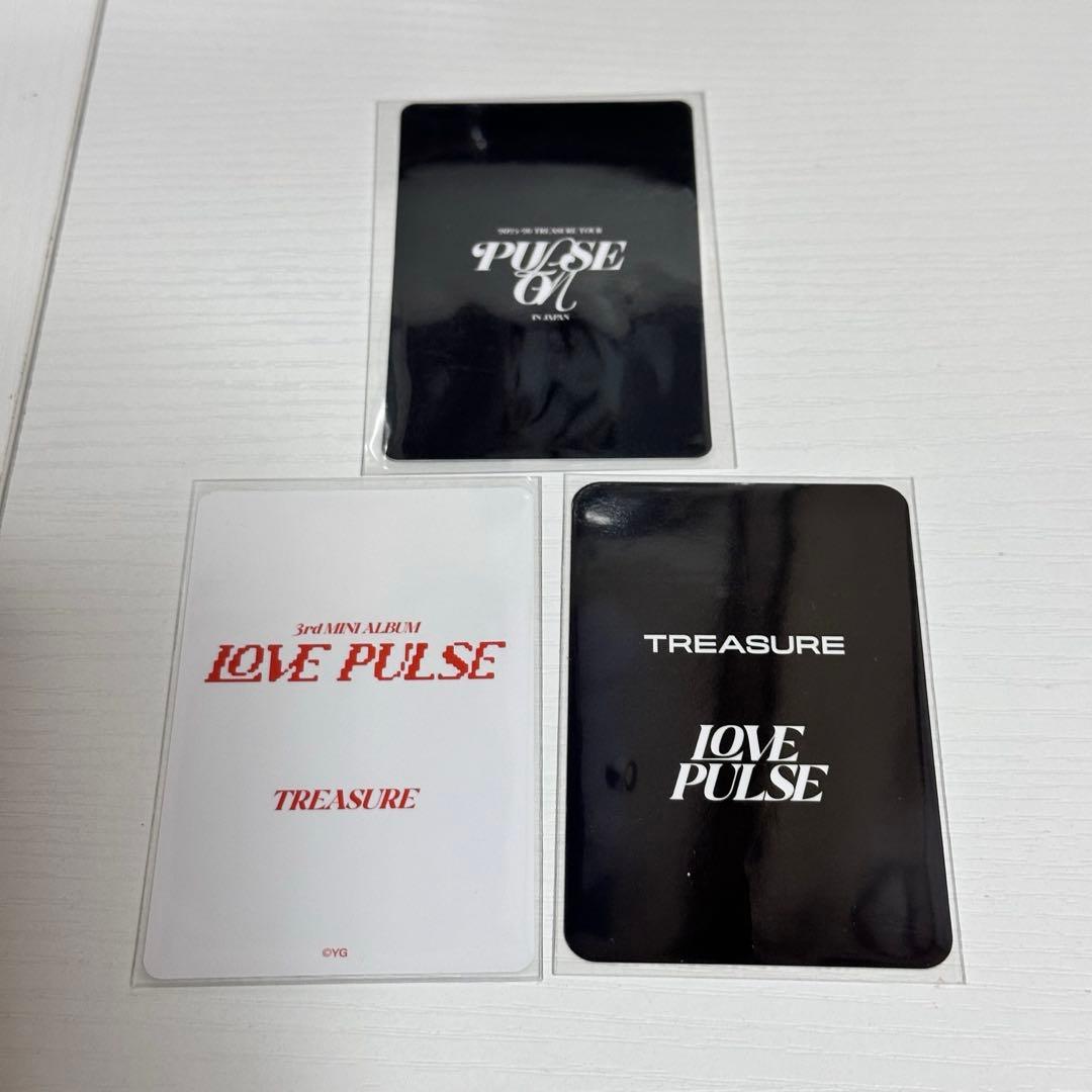 TREASURE ヨシ POPUP 購入特典 8000 トレカ pulse on - メルカリ
