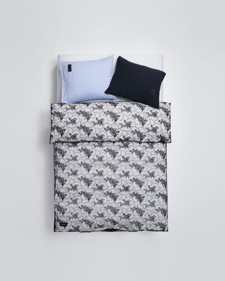 《未使用》Magnibarg Rose Duvet Cover ブラック