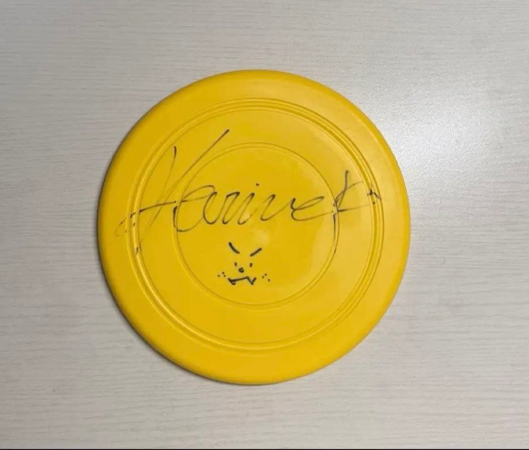 aespa カリナ サインフリスビー Aespa Karina Autograph Photos Signature Fidelity Gifts 6 Inch