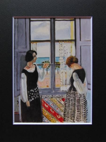 アンリ・マティス、待つ、超希少画集画、新品額装付、絵画 Amazon.co.jp: Henri Matisseアンリ・マティス画家が作るアート《待つ