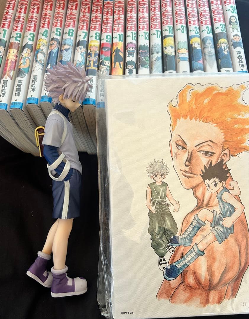 キルア・ゾルディック フィギュア コミック アートボード キルア＝ゾルディック