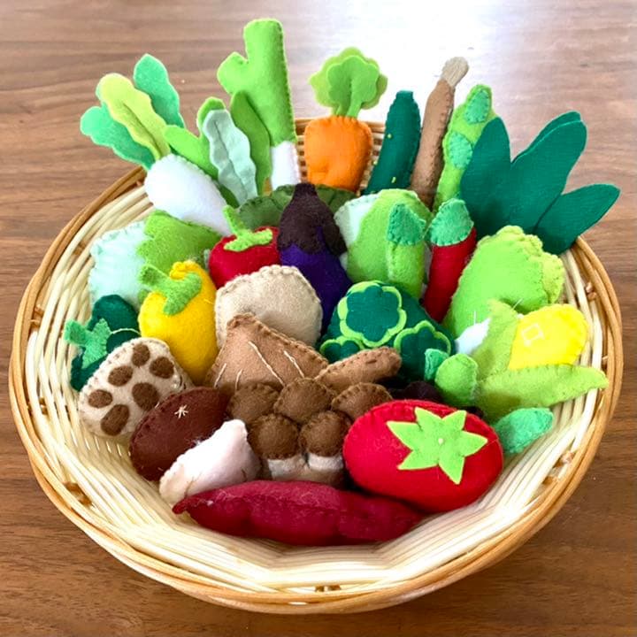 フェルトままごと お野菜たくさんセット - メルカリ