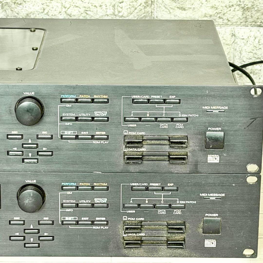 ジャンク品 Roland「JV-1080」PCMサウンドモジュール - メルカリ