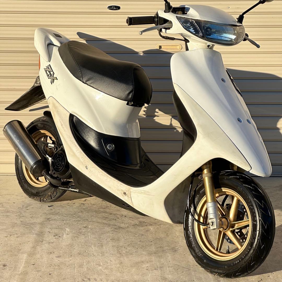 茨城 ホンダ ライブディオ AF35 DIO ZX 人気の白 120メーター - メルカリ