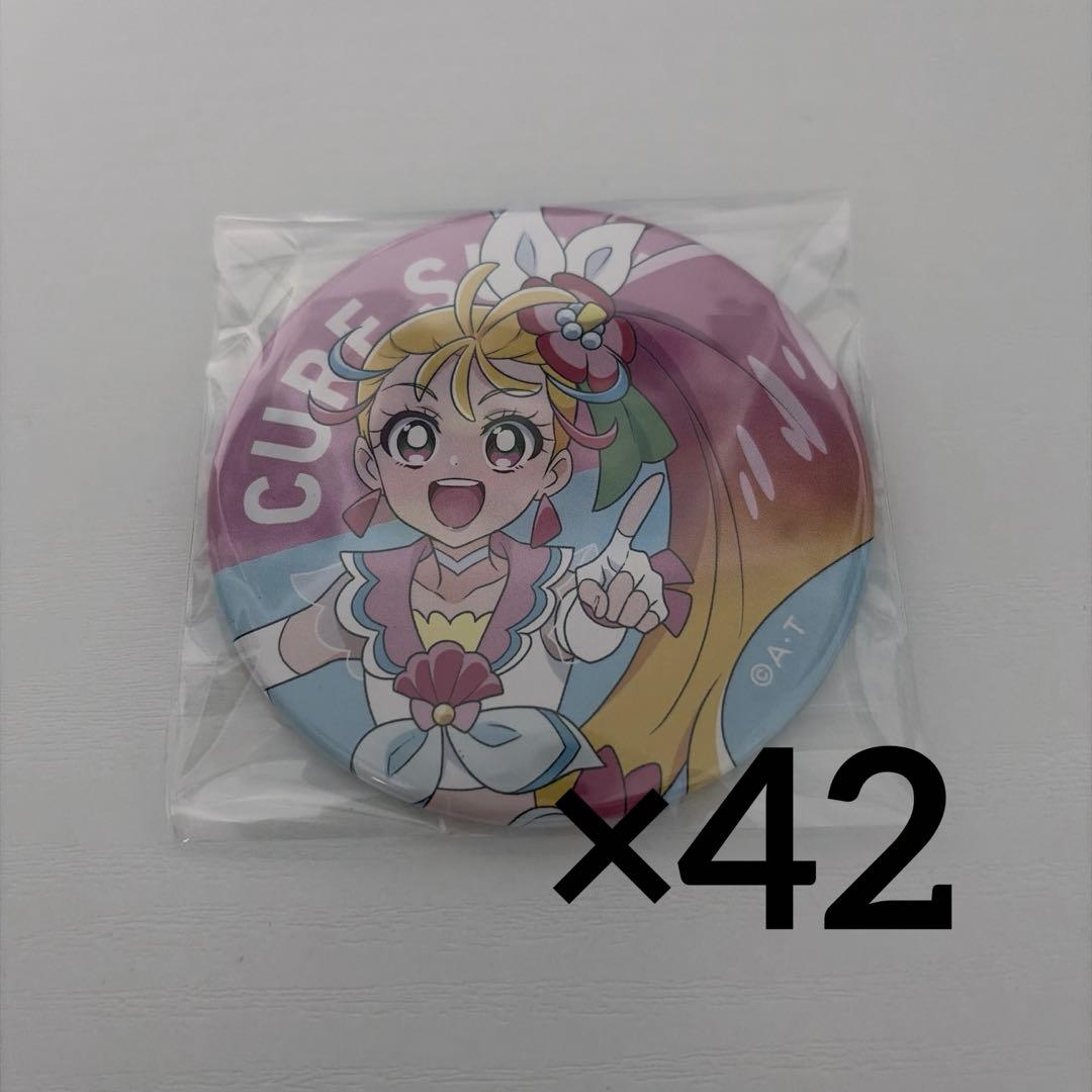 キュアサマー 夏海まなつ ピックアップ 缶バッジ 夏海まなつ（キュアサマー）缶バッジ - メルカリ