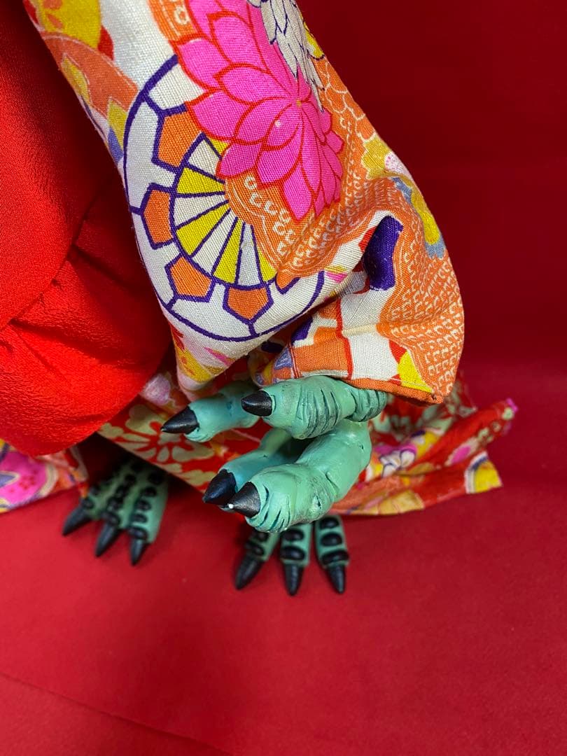 怪獣ドラゴン着物姿